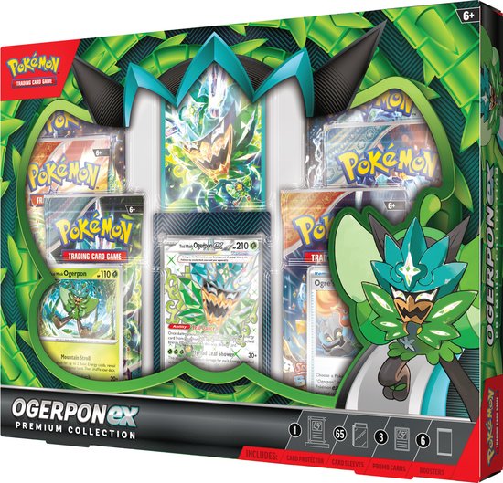 Pokémon - Ogerpon ex Premium Collection - Pokémon Kaarten - Trading Cards | Games | bol