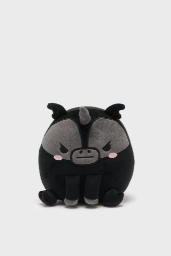 Kreepy Kuties: Unicorny Plush Toy | ONE SIZE / Black / 94% Polyester 6% Elastane