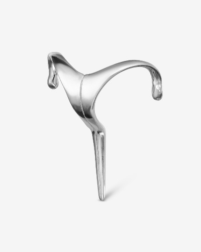 Ophidian Lip Cuff | Silver