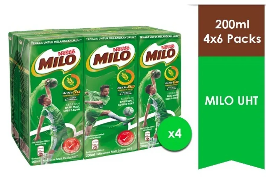 Nestle MILO Activ-Go UHT (200ml x 24 Packs)