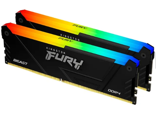 Kingston Fury Beast RGB DDR4 3200MHZ Gaming RAM (16x2 KIT)