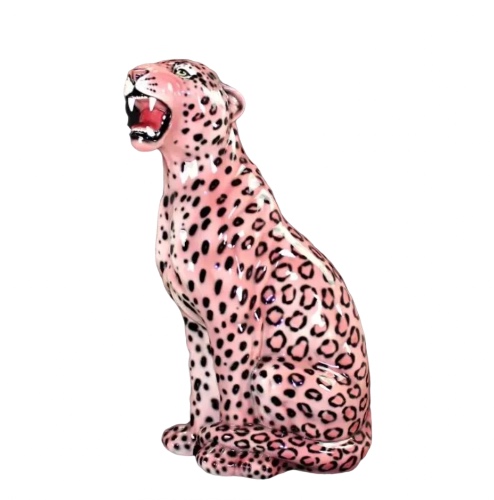Large pink leopard