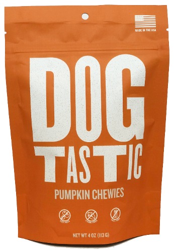 Dogtastic Pumpkin Chewies Dog Treats - DT Dogtastic Pumpkin Chewies