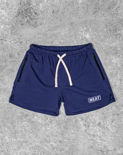 SQUATTING SHORTS – COTTON / NAVY BLUE | M