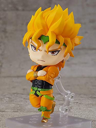 Siesdio JoJo's Bizarre Adventure Action Figure Jonathan Josda Nendoroid Face Swap PVC Anime Cartoon Character Model Figure Figure Toy Collectibles (Dio Brando Nendoroid) Toy Table Decoration Gift…… - Dio