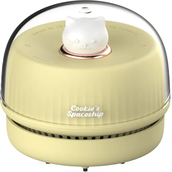 Kitty Desktop Vacuum Cleaner - Sunshine Yellow