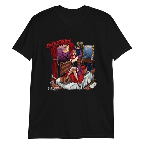 'Only Fangs' Short-Sleeve Unisex T-Shirt - 3XL