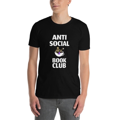 'Anti Social Book Club' Short-Sleeve Unisex T-Shirt - 3XL