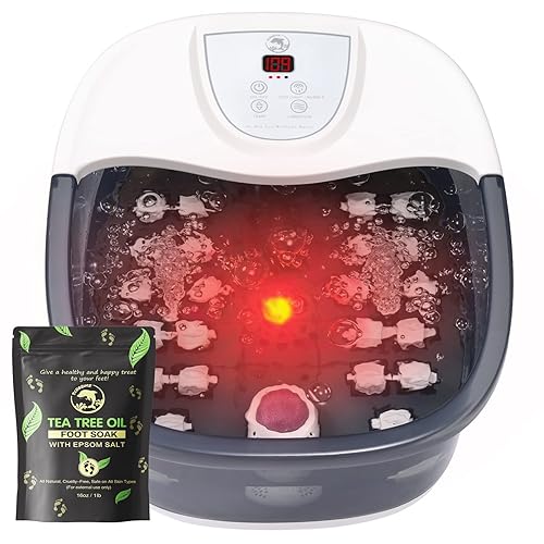 Foot Spa Bath Massager with Heat [2025 Upgraded]