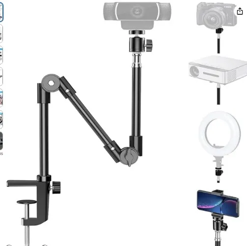 DESK CAMERA STAND | Desk Cam Streaming