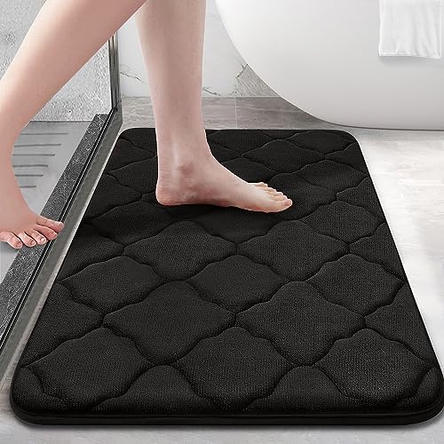 OLANLY Memory Foam Bath Mat Rug