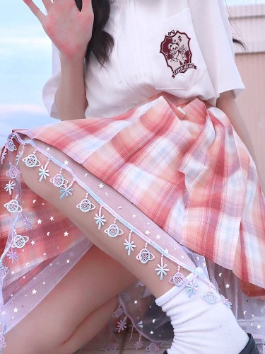 Planetary Petticoat - Rainbow Threading / 44cm