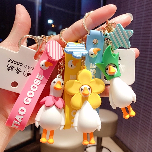 Goose Keychain | Cute | Kawaii | Tiao Goose | Japanese Style