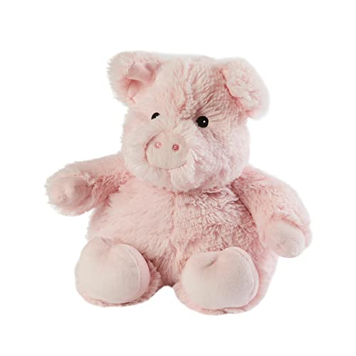 Warmies 13'' Fully Heatable Cuddly Toy Scented with French Lavender - Pig, Pink,Medium - Pig