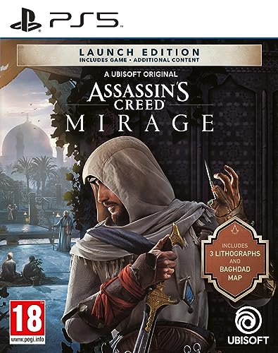 Assassin's Creed Mirage Launch Edition (Exclusive to Amazon.co.uk) (PS5) - PS5 - Launch Edition