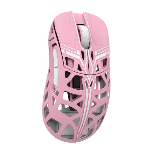 Sword X Magnesium Gaming Mouse | Pink / TTC Nihil Transparent Black Dot