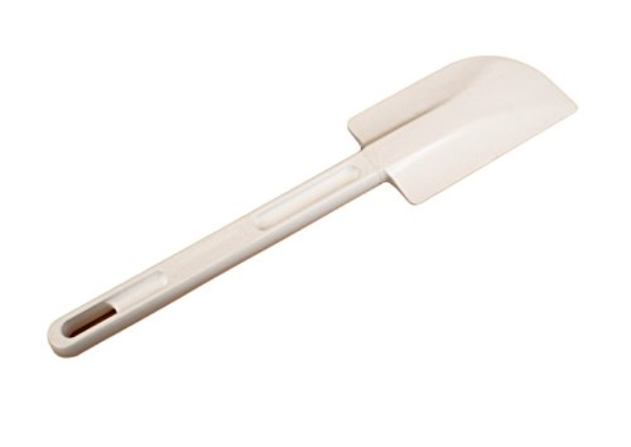 Rubbermaid Commercial Products Cold Temperature Scraper Spatula, White, 9.5 Inch, Clean-Rest Design (FG1901000000) - 1 Count (Pack of 1)