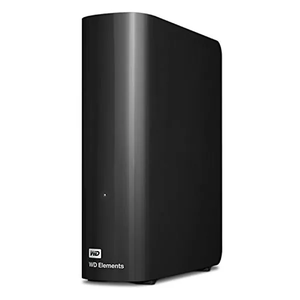 WD 8 To Elements Disque dur externe, HDD de bureau, USB 3.0, Un stockage d’extension facile pour les photos, la musique, les vidéos et tout autres fichiers importants, resistant aux chocs, Noir