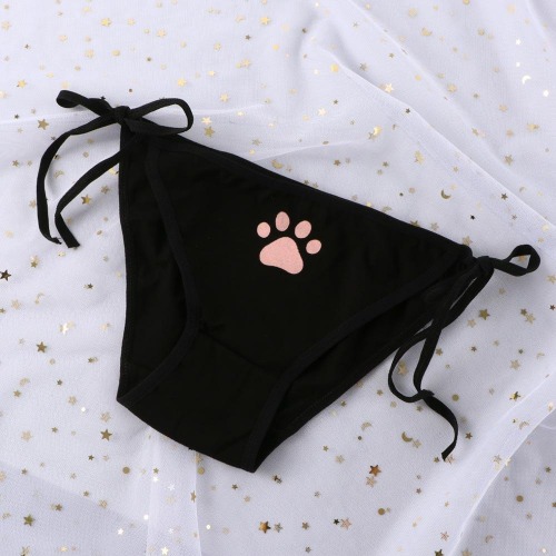 Paw Panties | Black