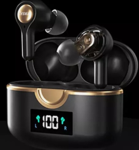 Ninja Dragon Power Bass Touch Bluetooth 5.0 T22PRO Earbuds - Black