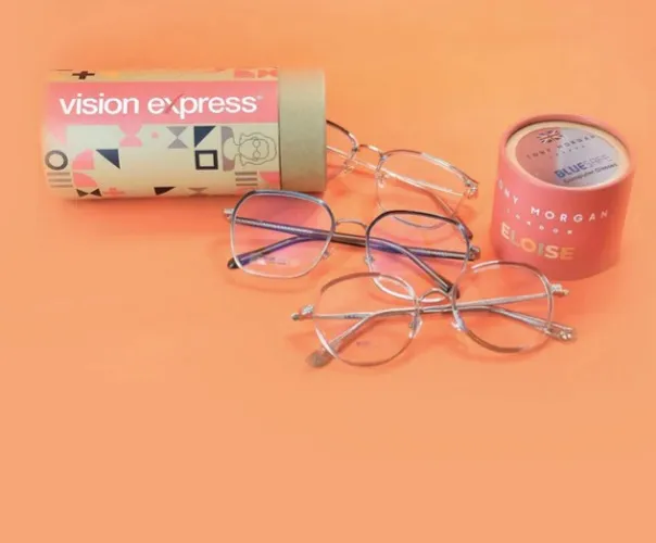 Vision Express Tony Morgan London Eloise Blue Safe Computer Glasses
