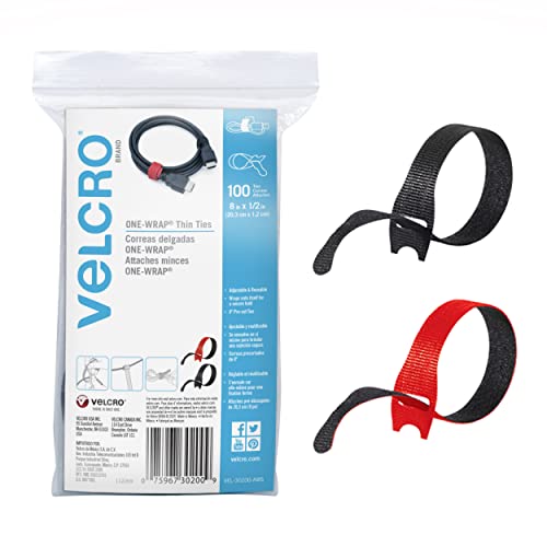 VELCRO Brand Cable Ties, 100Pk