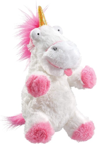 Schmidt Spiele 42739 Despicable Minions Fluffy Unicorn Plush Toy 26cm, Colourful
