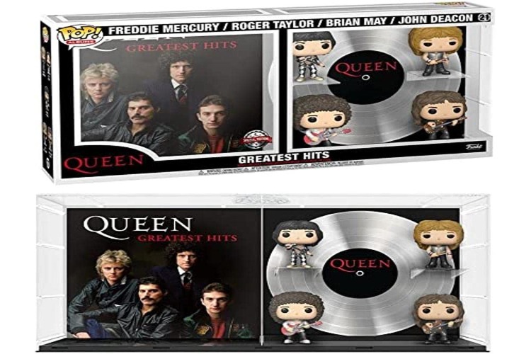 Funko POP Albums Deluxe: Queen - Greatest Hits (MT),Multicolor
