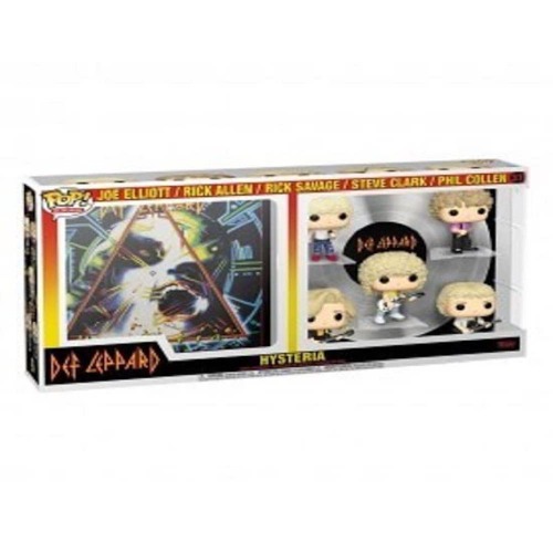 Funko Deff Leppard - Hysteria Vynil Figures - Funko Pop Set