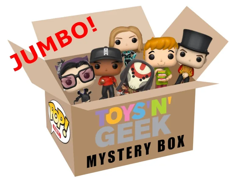 Funko Mystery Box - 12x Funko Pop! Vinyl - Includes at least 3 stickered (Excusive, Special Edition, etc)