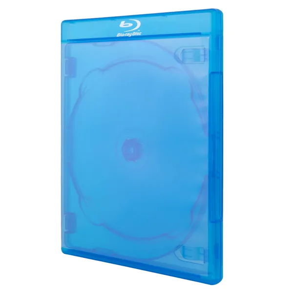 AcePlus 25 Premium Blu-ray Replacement Triple Cases in 12mm Standard Thickness for 3 Discs with Screen Printed Logo and Clear Wrap Around Sleeve