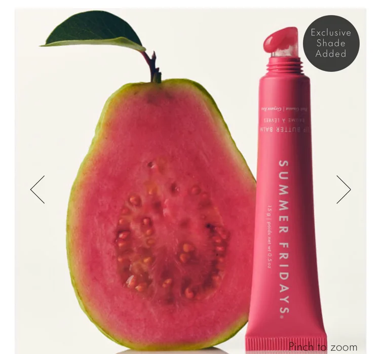 Summer Fridays Lip Butter Balm Pink Guava