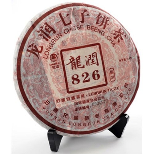 Yunnan Longrun Pu-erh Tea Cake-826 (Year 2006,Fermented, 357g) (12.59oz)
