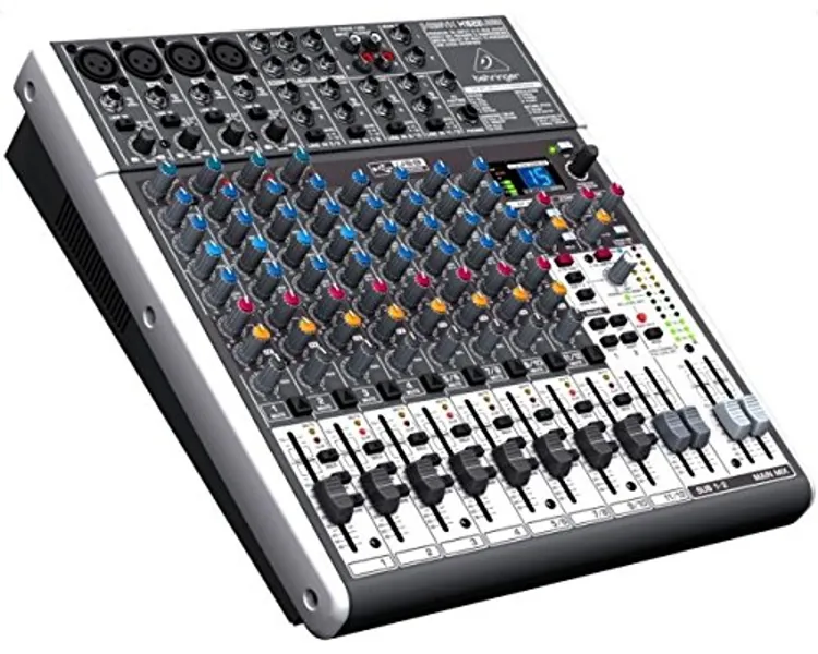 Behringer X1622USB Premium 16-Input 2/2-Bus Mixer with XENYX Mic Preamps and Compressors, British EQ, 24-Bit Multi-FX Processor and USB/Audio Interface