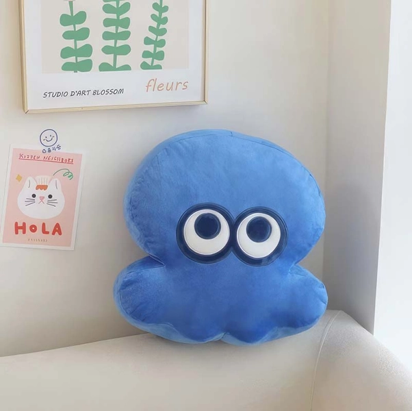 Splatoon Plush Toy Squid Stuffed Toy Cute Splatoon Cushion Pillow - G