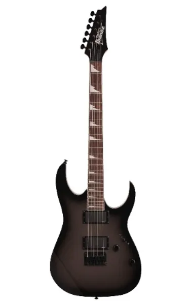 Ibanez GRG 6 String Solid-Body Electric Guitar, Right, Metallic Gray Sunburst, Full (GRG121DXMGS) - Metallic Gray Sunburst