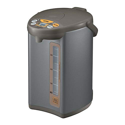 Zojirushi Micom Water Boiler and Warmer (135 oz. / 4L, Silver) - 135 oz. / 4.0 Liters - Boiler