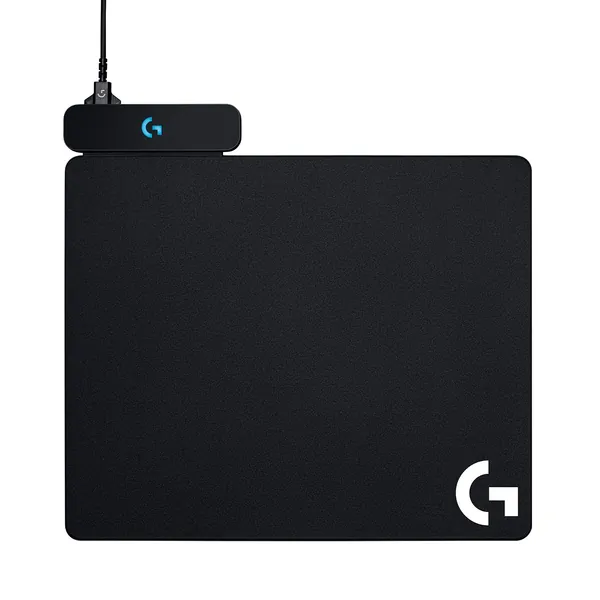 Logitech G POWERPLAY Alfombrilla de Carga Inalámbrica, Alfombrilla de Ratón para Gaming Rígida y de Tela, Compatible con G502 LIGHTSPEED, G PRO Wireless & SUPERLIGHT, G903, G703