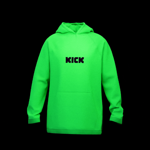 KICK_Green_Hoodie | Neon Green / M