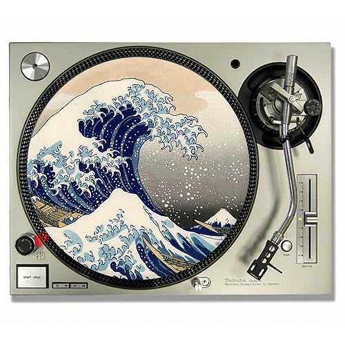 The Great Wave Off Kanagawa Hokusai DJ SLIPMATS/Turntable SLIP MATS - Vinyl (12inch) - 12inch