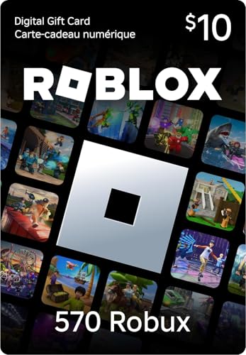 Roblox Digital Gift Code [Redeem Worldwide - Includes Exclusive Virtual Item] 570 Robux - PC [Online Game Code] - 10