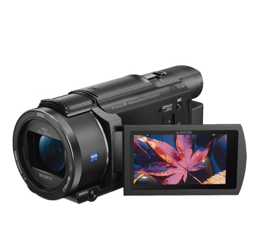 Sony - Handycam AX53 4K Flash Memory Premium Camcorder - Black