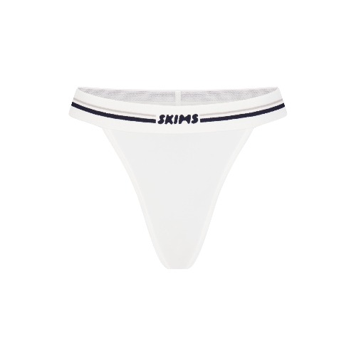 FITS EVERYBODY LOGO THONG | MARBLE