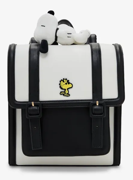 Peanuts Snoopy and Woodstock Buckle Mini Backpack - BoxLunch Exclusive