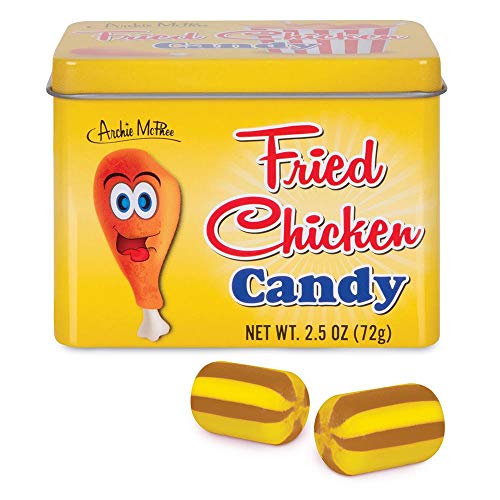 Fried Chicken Flavored Candy - In Collectible Tin!