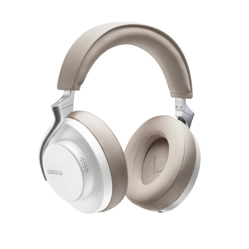 Shure AONIC 50 Wireless Noise Cancelling Headphones - White/Tan