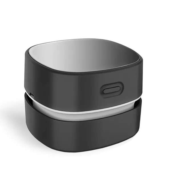 ODISTAR Desktop Vacuum Cleaner,Mini Table dust Sweeper Energy Saving,High Endurance up to 400 mins,Cordless&360º Rotatable Design for Cleaning Hairs,Crumbs,Computer Keyboard (Black Charging) - Black Charging