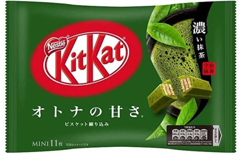 Kit kat chocolate Matcha dark green tea Japan 3 bags - Green Tea - 1 Count (Pack of 3)