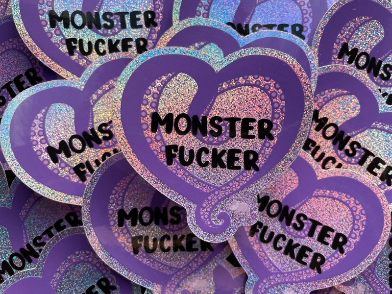 Monster fucker stickers