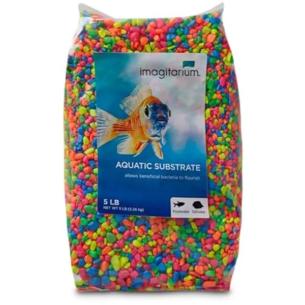 imagitarium Neon Aquarium Gravel Substrate, 5 lbs. - 5 LBS